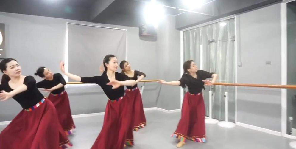 藏族组合舞蹈教程
