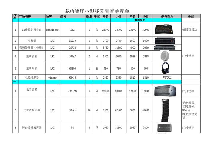 北京便携式专业音响设备费用的相关图片