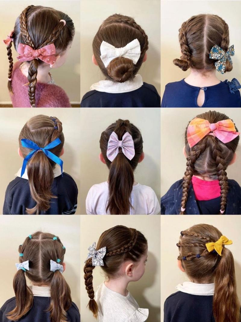 幼儿园演出简单发型的相关图片